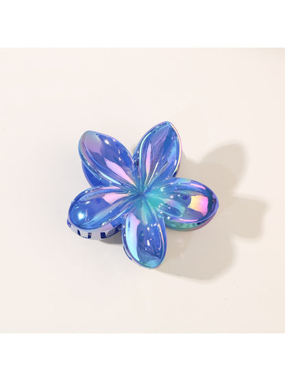 Beau - Iridescent Floral Hair Claw Clip