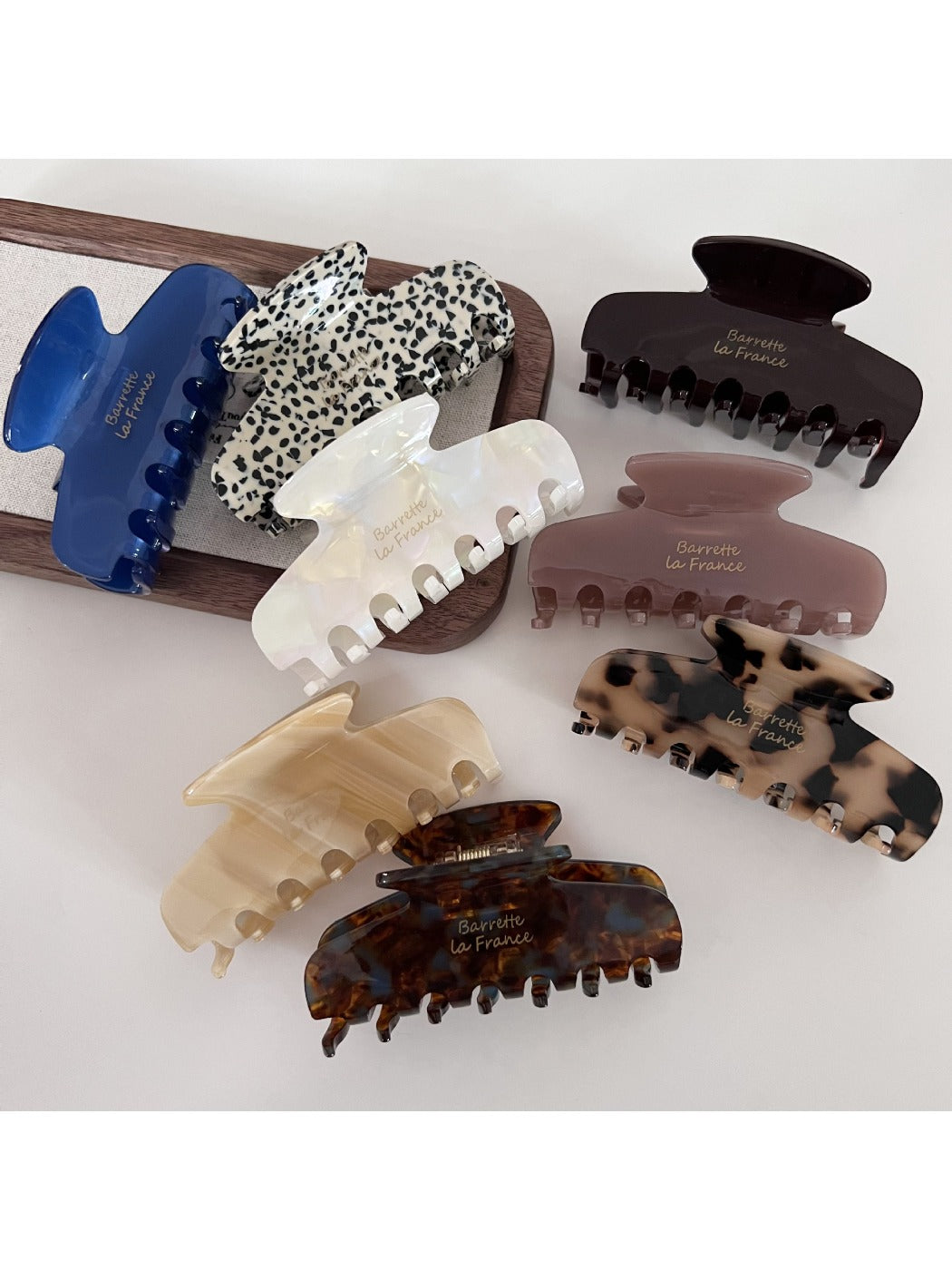 Beau - Vintage Minimalist Acetate Hair Clip