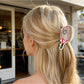 Beau - Tennis Racket-Shaped Hair Clip