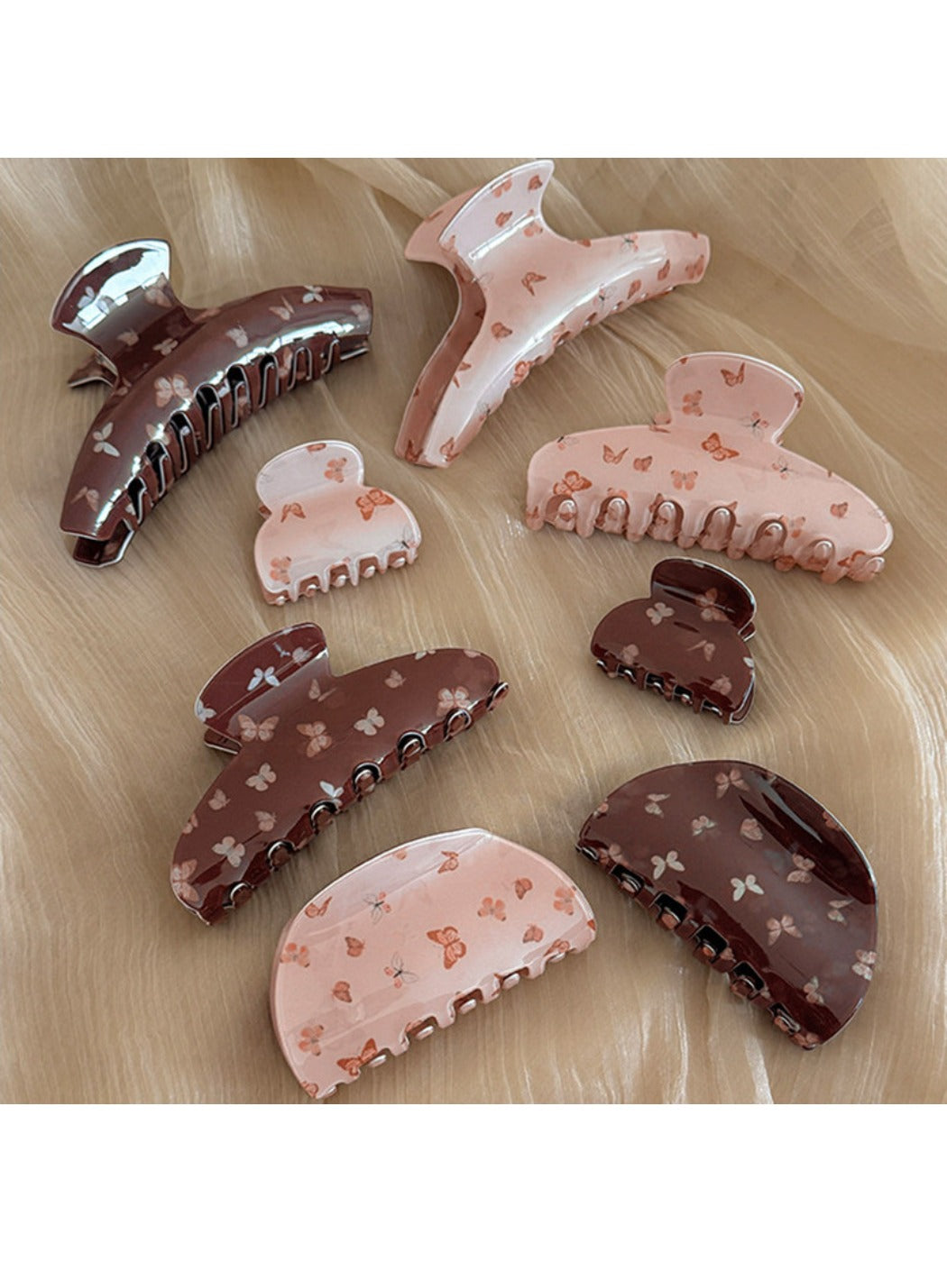 Beau - Sweet Butterfly Print Hair Clip