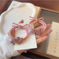 Gifty - Decorative Heart Design Elastic Hair Tie
