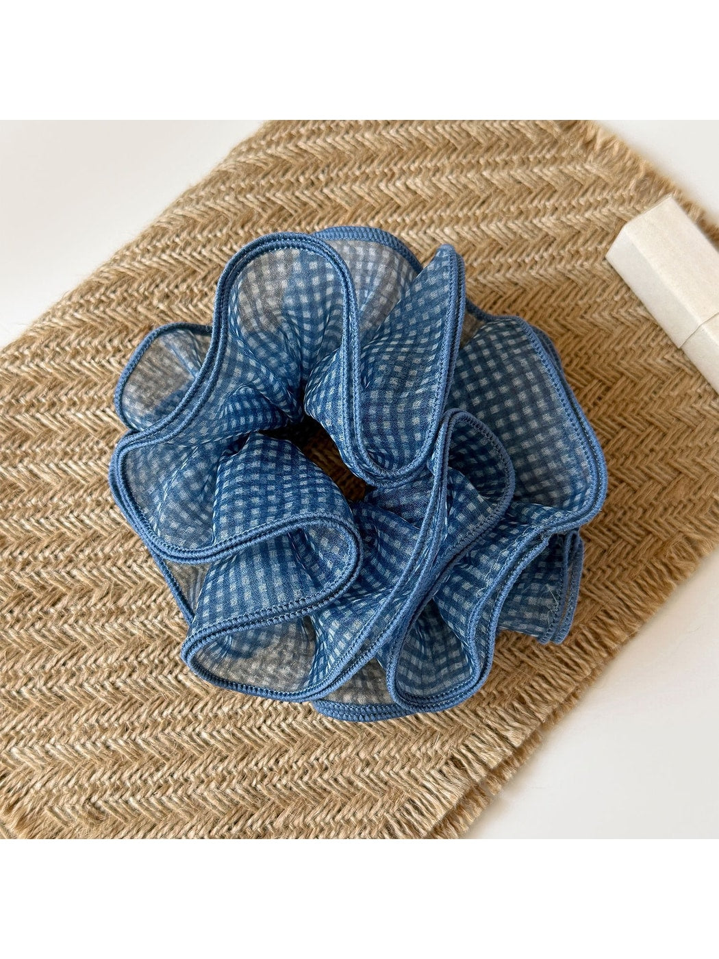 Gifty - Layered Mesh Ruffle Scrunchie