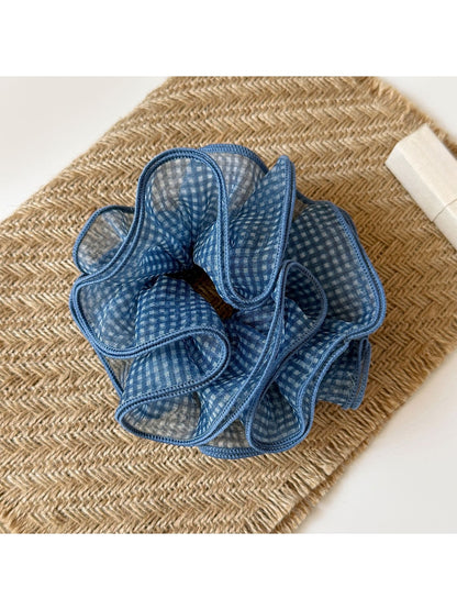 Gifty - Layered Mesh Ruffle Scrunchie