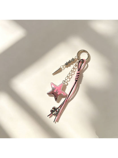 Keypus - Vintage Style Star Drop Bag Accessory Keychain