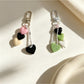Keypus - Modern Minimalist Heart Bag Charm Keychain
