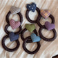 Gifty - Polyester Heart Detail Decorative Elastic Hair Tie