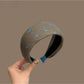 Gifty - Retro Floral Polyester Plastic Headband