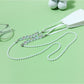 Velra - Minimalist Beaded Smiley Face Eyeglass Strap