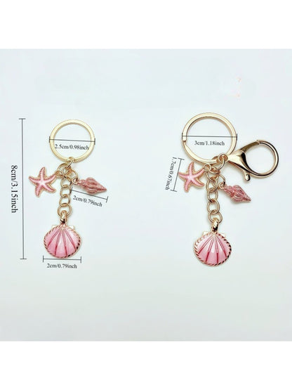 Keypus keychain attached to a set of keys, showcasing its size and usability