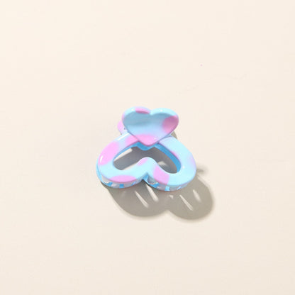 Beau - PS Alloy Glossy Heart Shape Hair Claw Clip