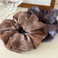 Gifty - Voluminous Sheer Speckled Hair Scrunchie
