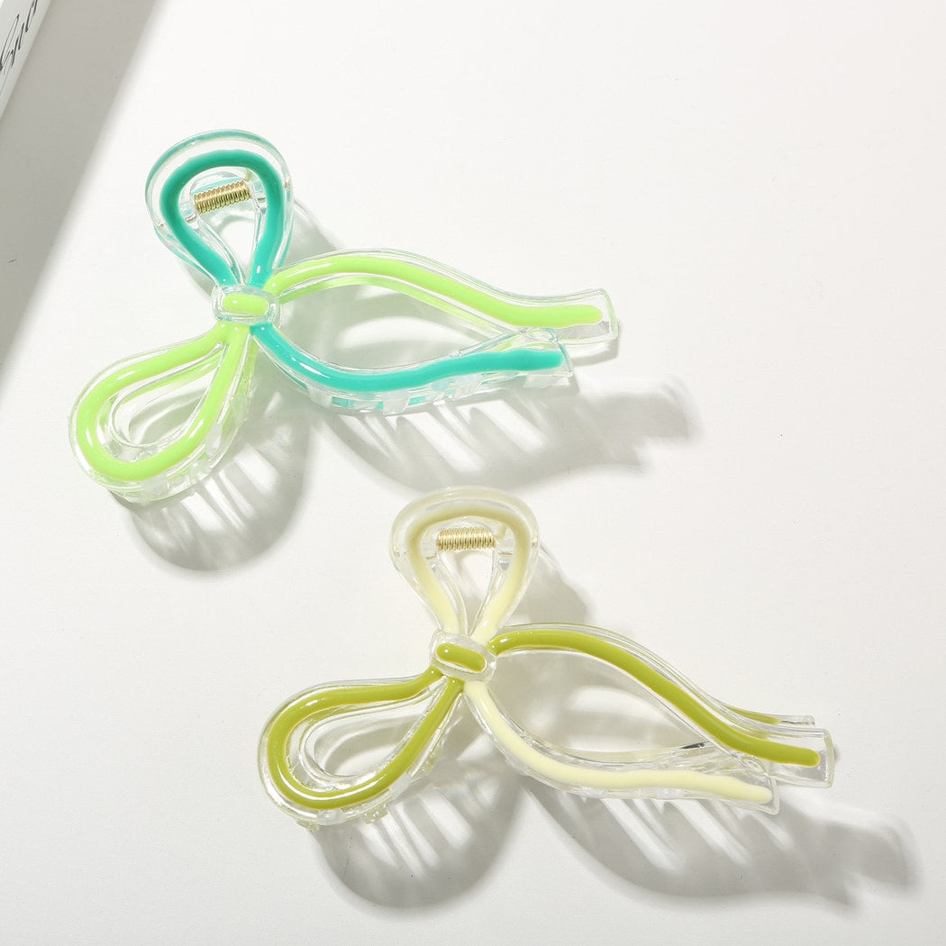 Beau - Gradient Butterfly Design PS Claw Clip