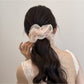 Gifty - Polyester Mesh Ruffled Round Scrunchie Hair Tie