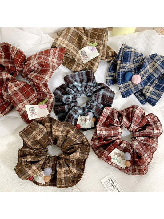 Gifty - British Style Square Scarf Hair Tie