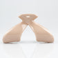 Beau - Solid Color Large Crossed Design Claw Clip