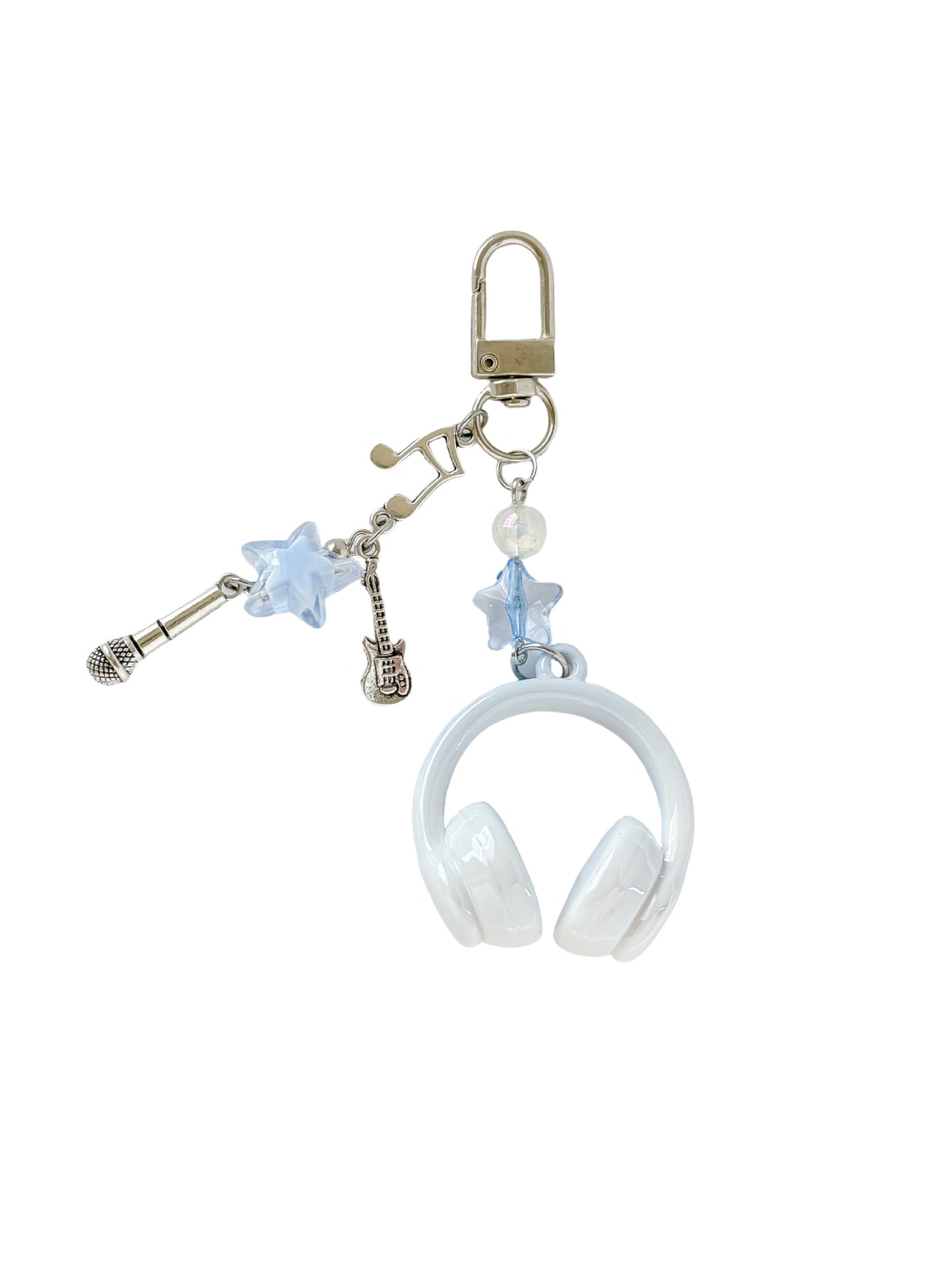 Keypus - Star Accent Headphone Bag Pendant Keychain