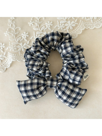 Gifty - Plaid Bow Hair Tie