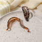 Beau - Vintage Openwork Crescent Hair Claw Clip
