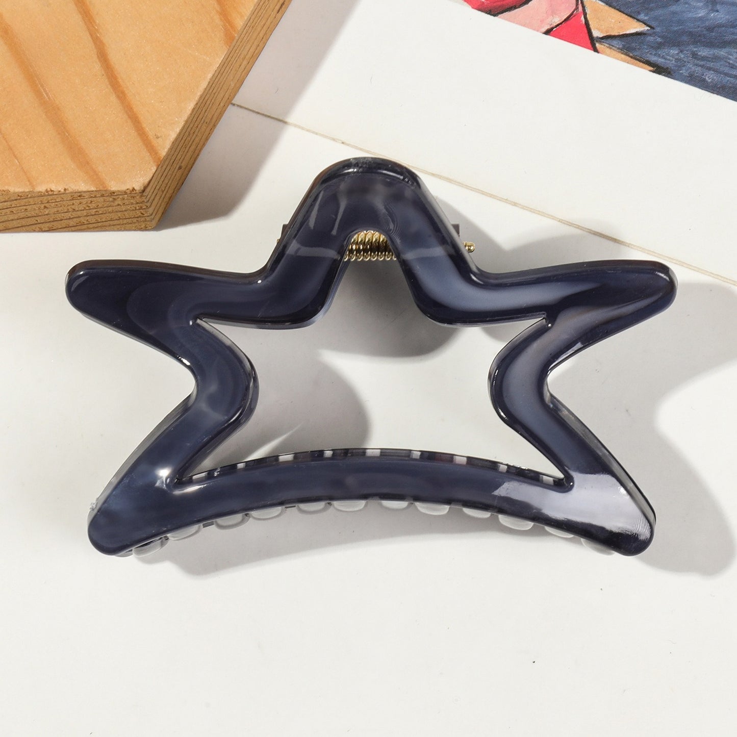 Beau - Christmas Star Shaped Jelly Hair Clips