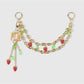 Keypus - Y2K Cherry Bow Chain Bag Charm Keychain