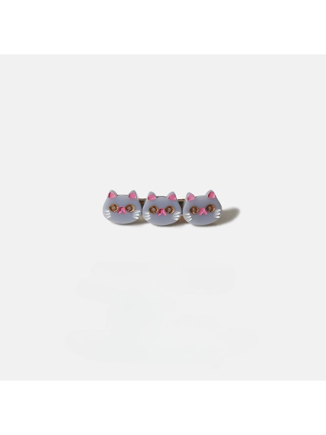 Beau - Cute Cartoon Cat Shaped Hair Clips