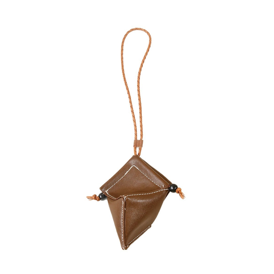 Keypus - Retro PU Bag Shape Bag Charm Keychain