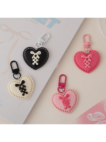 Keypus - Lovely Heart Shaped Keychain