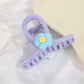 Beau - Retro Floral Bow Shape Hair Section Claw Clip