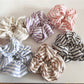 Gifty - Minimalist Colorful Striped Scrunchie