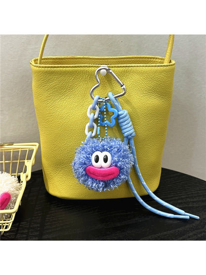Keypus - Cute Quirky Pom Pom Keychain
