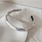 Gifty - Floral Pattern Polyester Wrapped Headband