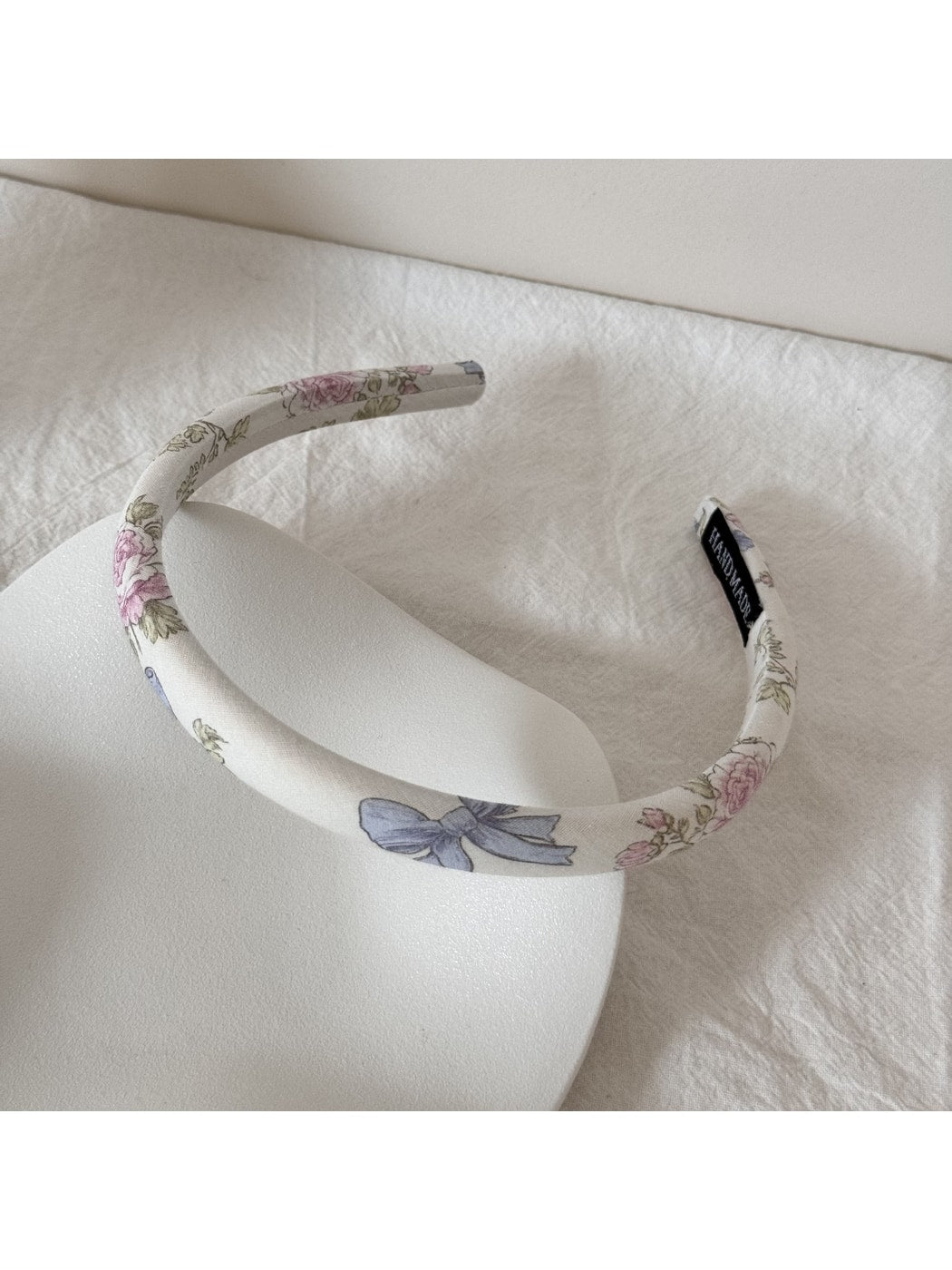 Gifty - Floral Pattern Polyester Wrapped Headband