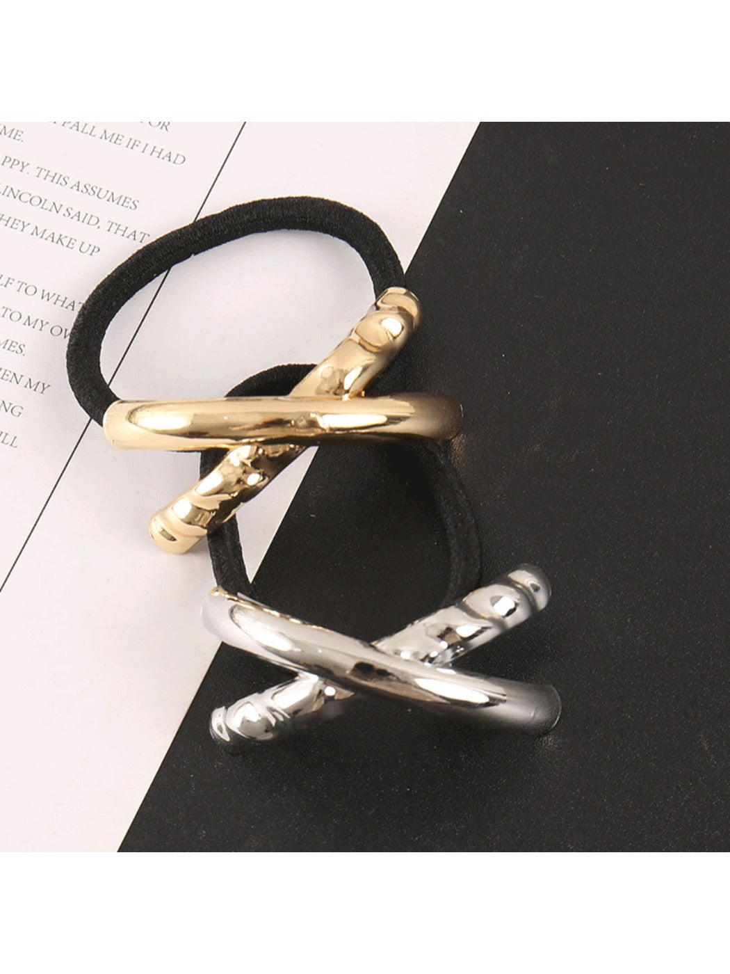 Gifty - Cross Simple Hair Tie