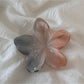 Beau - Glossy Plastic Flower Shape Claw Clip