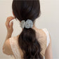 Gifty - Polka Dot Mesh Polyester High Elastic Hair Tie
