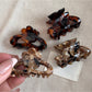 Beau - Acetate Flower Design Detail Claw Clip