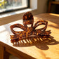 Beau - Sweet Style Lotus Openwork Claw Clip