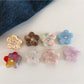 Beau - Mini Flower Shaped Hair Claw Clip
