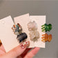 Beau - Acetate Fiber and Alloy Side Claw Clip