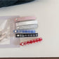 Beau - Minimalist Chic Solid Color Square Hair Clip
