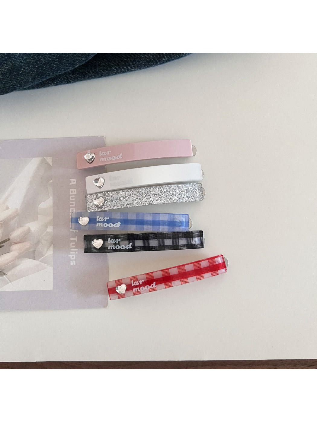Beau - Minimalist Chic Solid Color Square Hair Clip