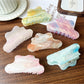 Beau - Glossy Cloud Form Acrylic Hair Claw Clip