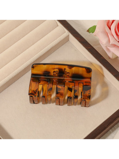 Beau - Clear Rectangle Claw Clip