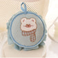 Papo - Cartoon Bear Bath Pouf Soft Foamy Scrubber