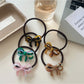 Gifty - Sleek Color Blocked Bow Hair Tie