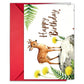 Carduria - Ink Style Animal Birthday Card