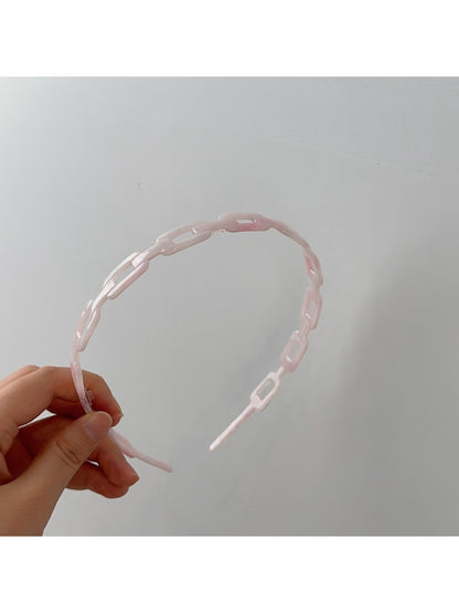 Gifty - Acetate Chain Link Irregular Shape Headband