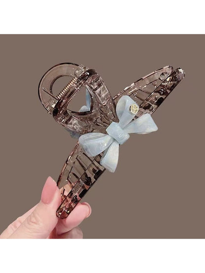 Beau - Butterfly Bow PVC Alloy Decorative Claw Clip