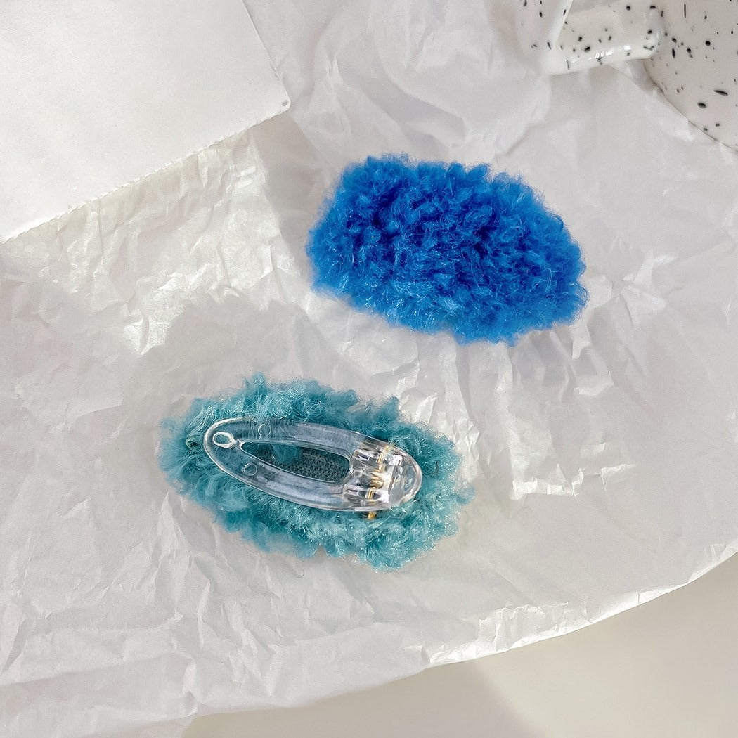 Beau - Sweet Style Plush Hair Clip Set