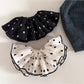 Gifty - Double Layer Polka Dot Scrunchie